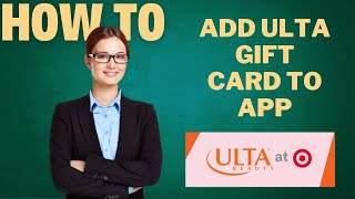 How to add ULTA gift card to app (2025) l DOUBLE Z