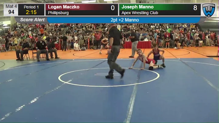 523 Cadet 94 Logan Maczko Phillipsburg vs Joseph M...