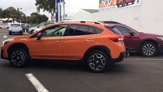 Testing the auto reverse stop on my new Subaru XV
