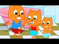 Cats Family in English - Super Smile Animation 13+