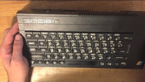 Cool and Unusual Pickups: I got a ZX Spectrum!