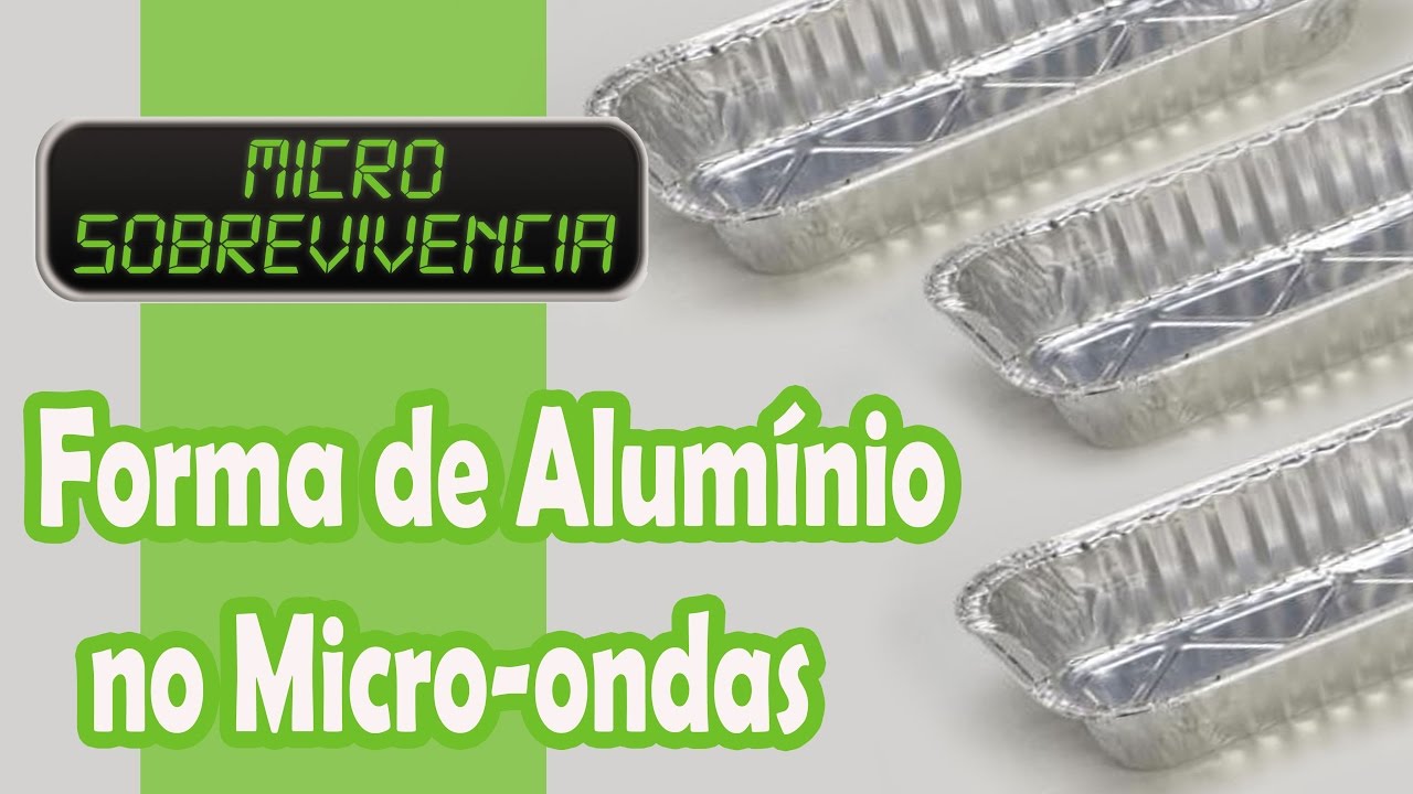 Forma De Papel Aluminio No Micro Ondas Youtube