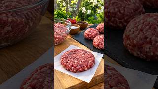 Why Am I Flattening This Burger Before Cooking? 🍔👀