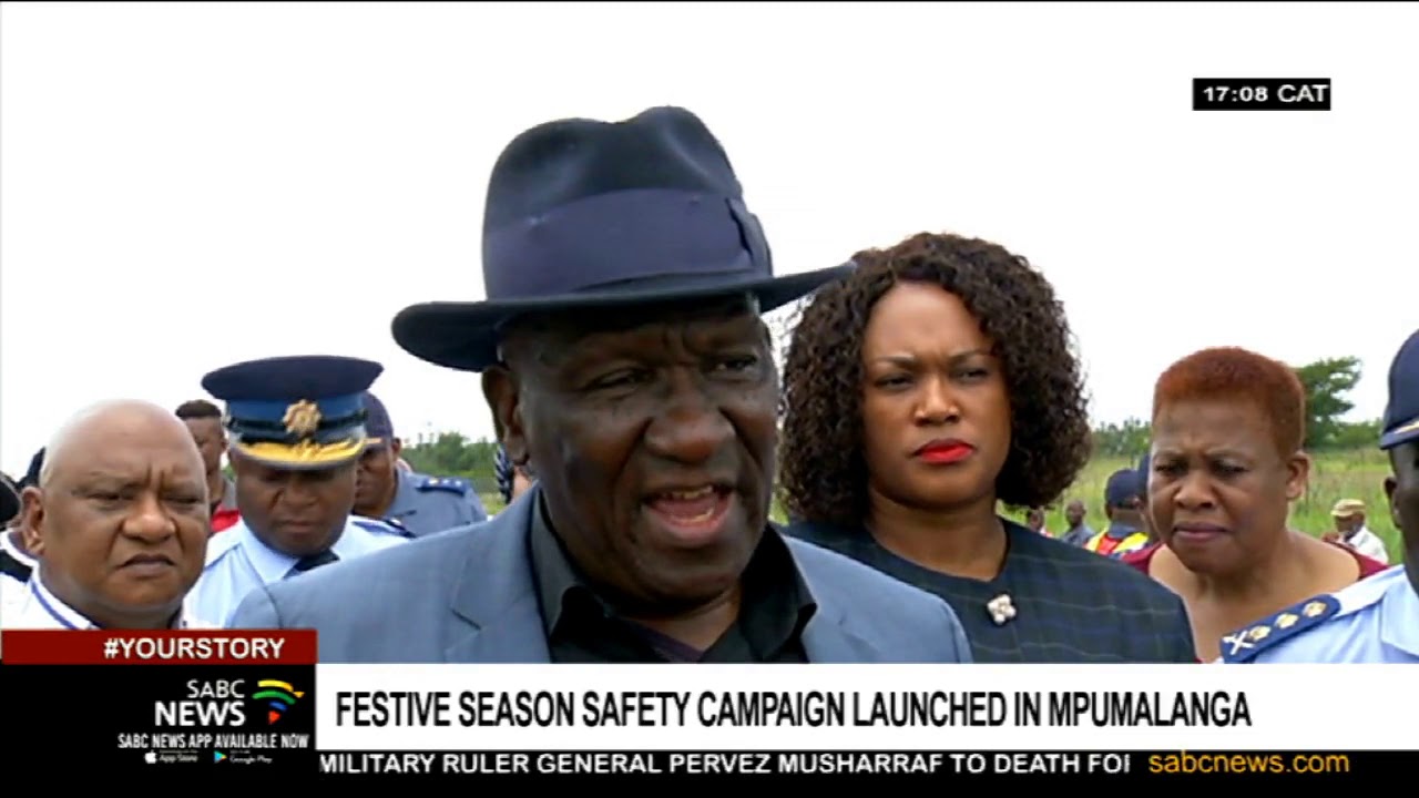 Festive Season Safety Campaign Launched In Mbombela Youtube 