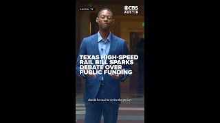 Texas high-speed rail bill sparks debate over public funding