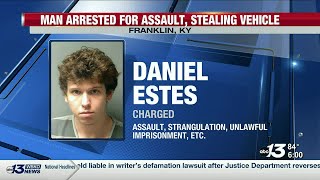 Franklin man charged with assault, strangulation and stealing vehicle