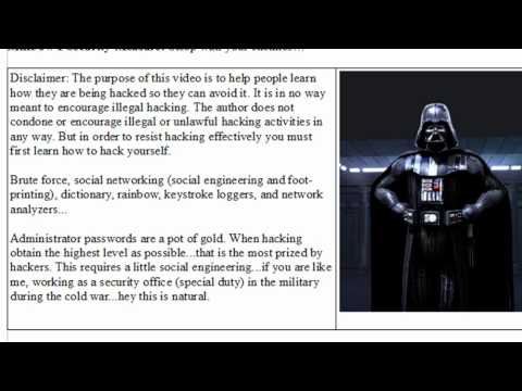 PHP Programming 52 Hacking Passwords and Salt Security