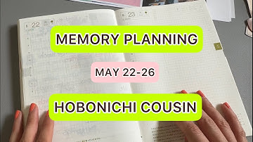 MEMORY PLANNING | HOBONICHI COUSIN
