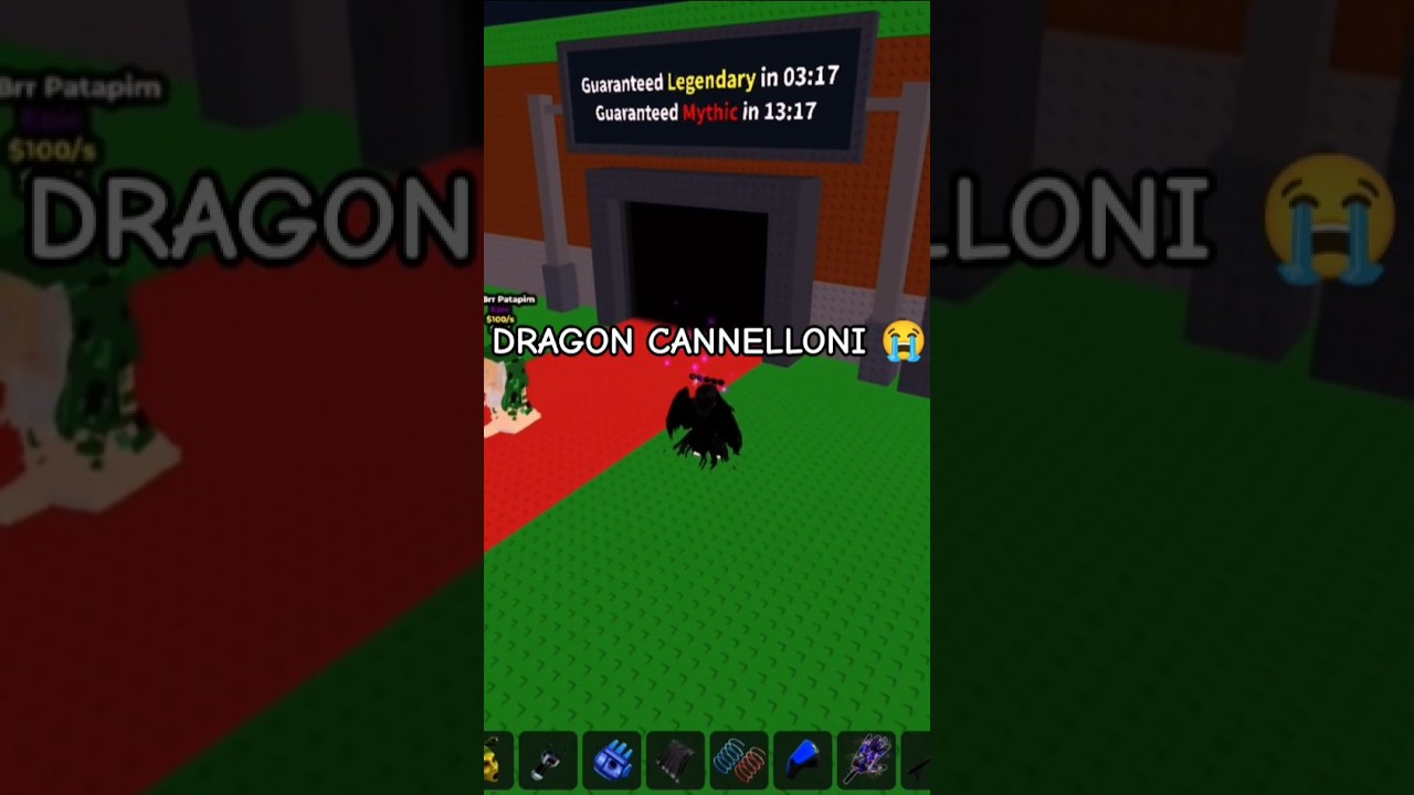 DRAGON CANNELLONI just spawned after I LEFT THE SERVER 😭💀🥀🙏 