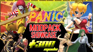 SSBU mods showcase - PaniC modpack , all skins . (+300 Mods )