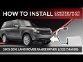 2003-2005 Range Rover L322 | How to Install Warning Light Removal Module