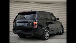 2018 Land Rover Range Rover 5.0L V8 Supercharged Autobiography