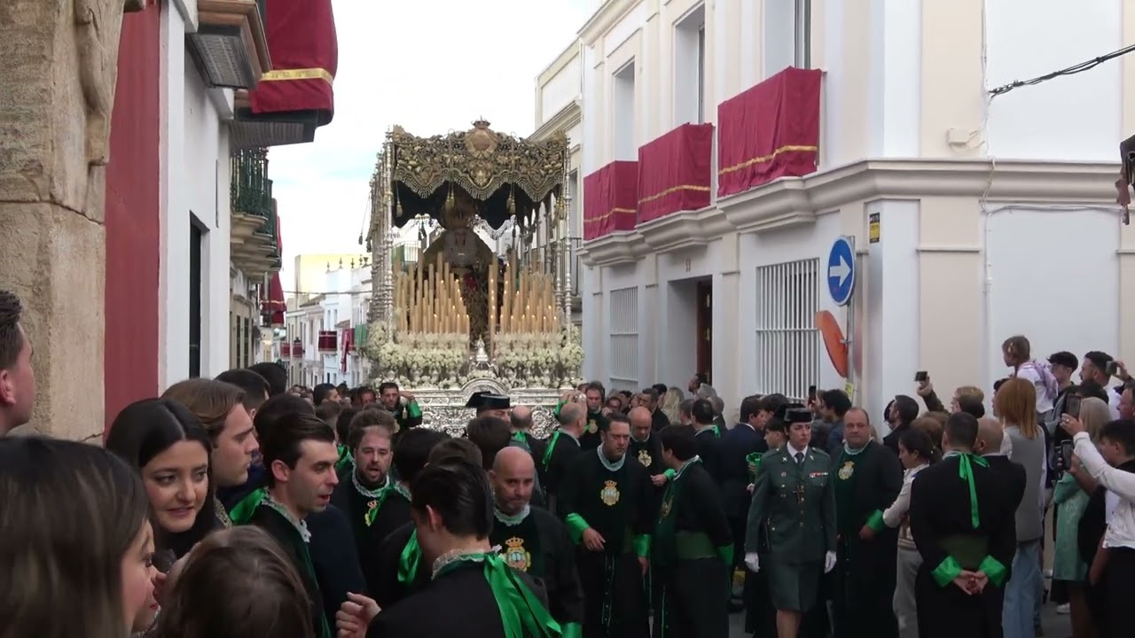 Mª Stma. de las Angustias Coronada por Plaza de España, A. Reverte y Real de Castilla - JS 2025 -