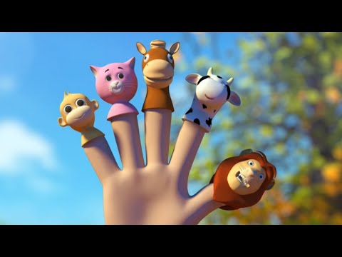 Animaux Famille des Doigts + Plus Collection Comptines en Français
