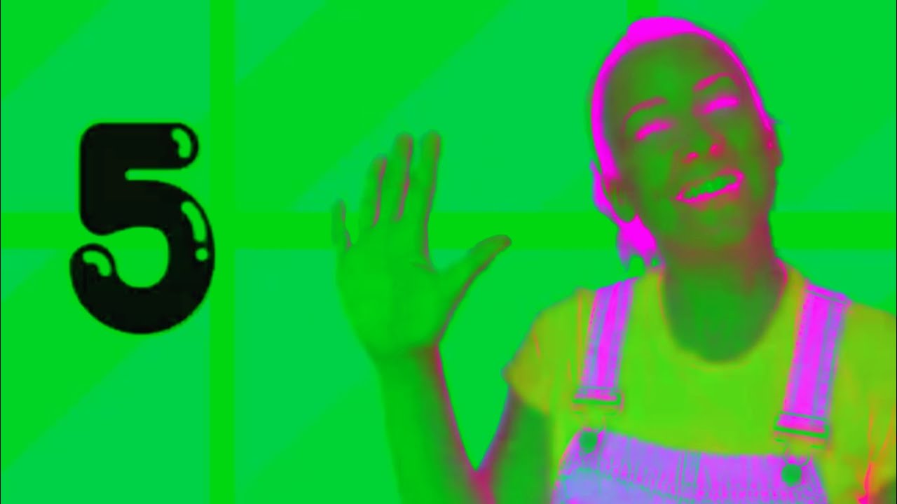 Ms Rachel Count 1-5, She Say The Number Of The Day Is 5.