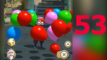 Clumsy Ninja - Gameplay Walkthrough Part 53 - Level 55-56 | BuddyFun