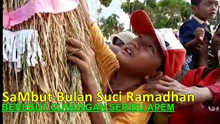 SAMBUT  BULAN SUCI RAMADHAN, BEREBUT SERIBU APEM, TRADISI YANG DITUNGGU UMAT MUSLIM DI UNDAAN KUDUS