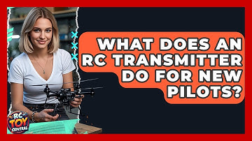 What Does An RC Transmitter Do For New Pilots? - RC Toy Central