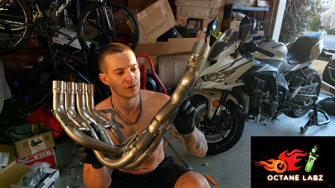 Kawasaki Ninja ZX-4RR Titanium Exhaust & Performance Air Filter