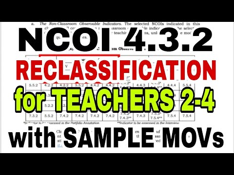 NCOI 4.3.2 for Teachers 2-4