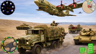 US Army Truck Driving Cargo Games - US Offroad Army Truck Driving 3D 2026-Android Gameplay part 03 screenshot 5