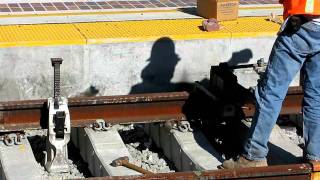 Fullerton Train Station rail welding Thermite. Part 2 of 6.