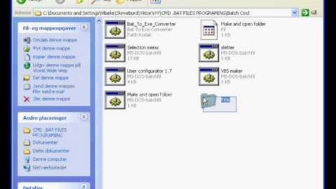 Batch file that makes and opens folders