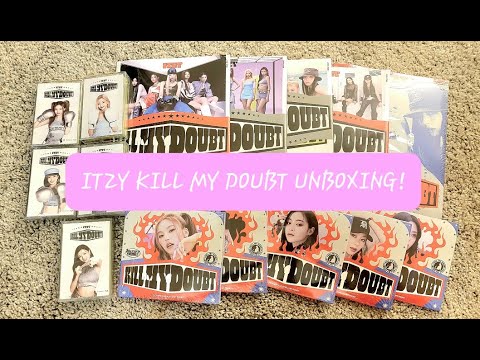 Unboxing ITZY 있지 7th Mini Album KILL MY DOUBT (Cassette