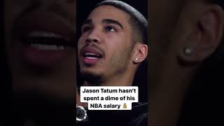 Jayson Tatum Hasnt Spent A Dime Of His 195m Max Contract He Signed With The Celtics  shorts