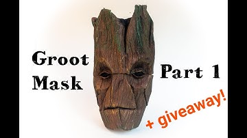 Groot mask tutorial - part 1: preparing the paper