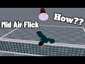 Mid air flick on  volleyball 42