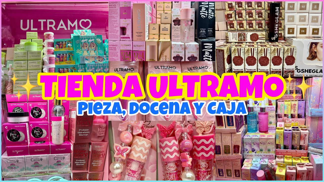 💖PRODUCTOS ULTRAMO, SHEGLAM, GIRABELA ¡COSMÉTICOS BARATOS!🤑 / INCIA TU NEGOCIO / CENTRO CDMX