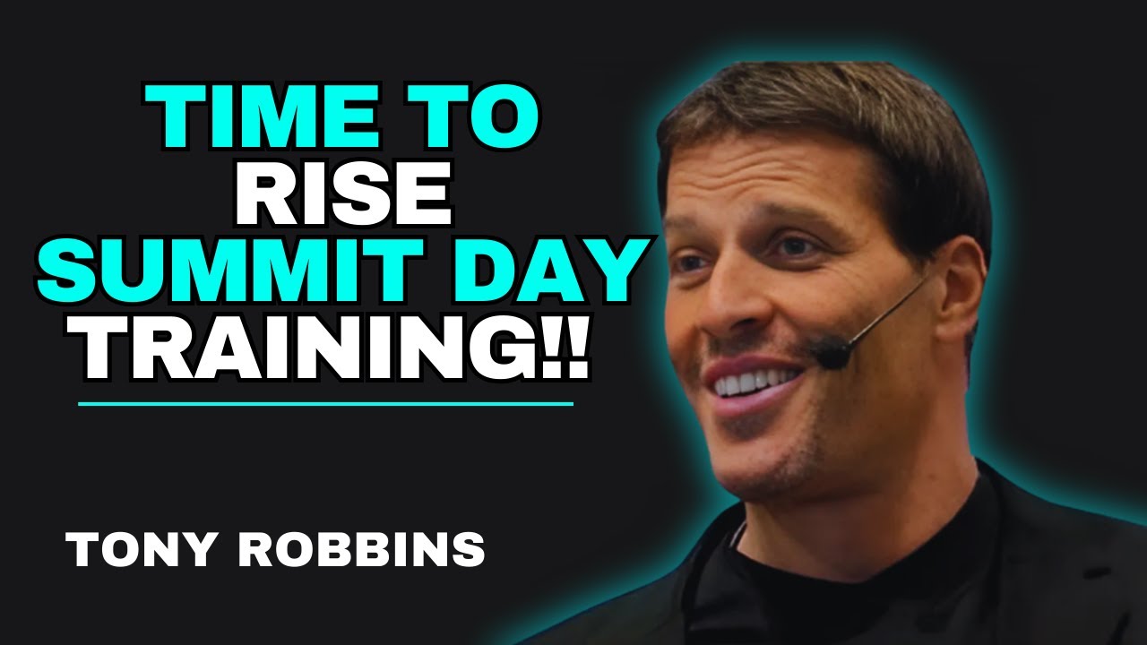 Time To Rise Summit Notes.pdf Time to Rise Summit Day Training : Tony Robbins | Best Motivational ...