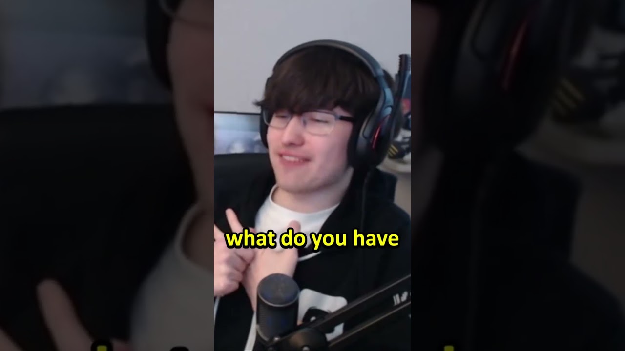 Be honest, where you sitting…