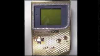 Solid Gold 18k Gameboy