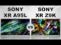 Sony Bravia A95L - "XR" OLED TV vs Sony Z9K - "Master XR" LCD TV | Sony