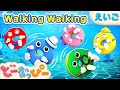 Walking Walking With Colorful Donuts Nursery Rhymes Kids Song Learn Colors Donuppy