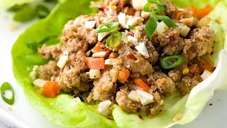 Savory chinese lettuce wraps with ground turkey are a flavorful, fast,
and healthy meal made all in one wok! fresh vegetables fill each wrap.
__ ⬇...