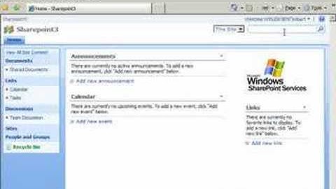 Using Sharepoint V3 Recycle Bin