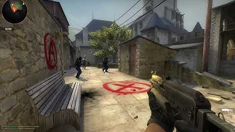 CSGO Cobblestone CASUAL BOT MATCH - T