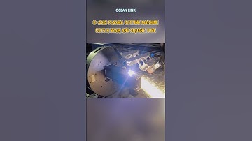 8-axis plasma cutting machine cuts h beam and square tube. #cncplasmacuttingmachine