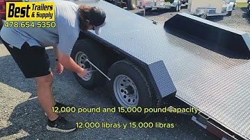 Loading Like a Pro – Hawke Hydraulic Tilt Trailer in Action!