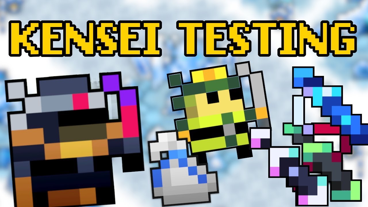 RotMG Reworked KENSEI On TESTING! First Impressions And NEW SKINS
