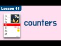Counters Minna No Nihongo Lesson 11 