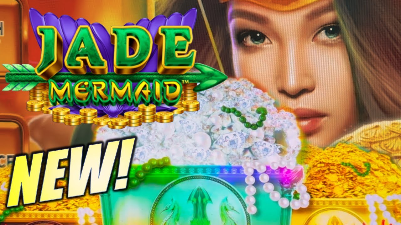 ★NEW SLOT!★ UP TO 8 REEL SETS! AQUA DYNASTY | JADE MERMAID Slot Machine (ARISTOCRAT GAMING)
