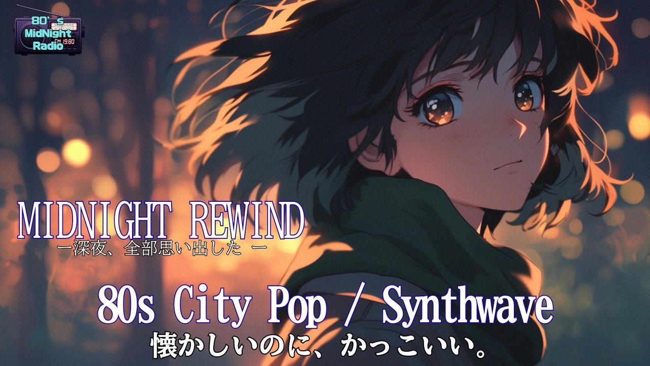 MIDNIGHT REWIND｜深夜、全部思い出した 【80s シティポップ】 - YouTube