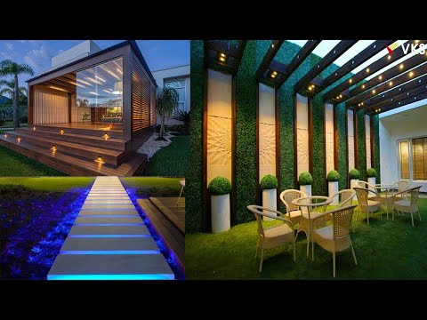 Backyard Lighting Ideas | Patio Backyard Garden Landscape Lighting | Outdoor Lightings Design