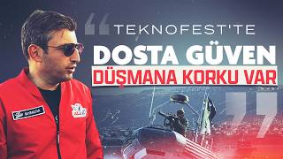 Selçuk Bayraktar, TEKNOFEST Mavi Vatan'da TRT Haber'in sorularını yanıtladı