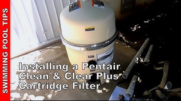 Installing a Pentair Cartridge Filter (Clean & Clear Plus).wmv