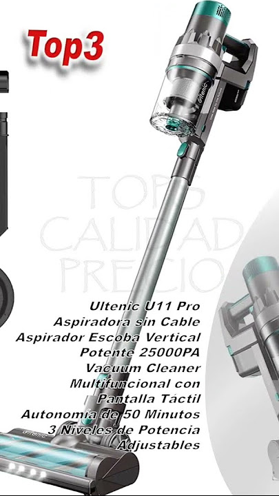 Ultenic U11 Pro Aspiradora sin Cable, Aspirador Escoba Vertical